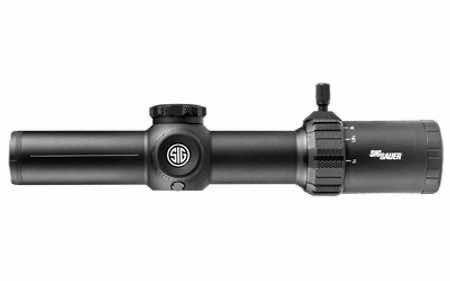 Sig Sauer Electro-Optics SOTM11000 Tango-MSR LPVO Black 1-10x28mm 34mm Tube Illuminated Red MSR BDC10 Reticle Features Throw Lever & ALPHA-MSR Mount