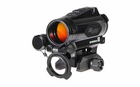 Sig Sauer Electro-Optics SOR44001 Romeo4XT-Pro Black 1 x 20 mm 2 MOA Red Ballistic Circle Dot Multi Reticle