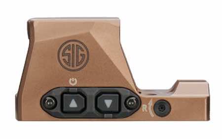 Sig Sauer Electro-Optics SORX1002 Romeo-X Pro Flat Dark Earth 1 x 24 mm 2 MOA Red Dot/32 MOA Circle