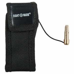 Sightmark SM39021 Boresight Red Laser for 22 LR Brass Includes Battery Pack & Carrying Case