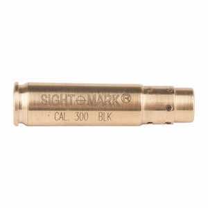 Sightmark SM39043 Boresight Red Laser for 300 Blackout/ 7.62x35mm Brass Includes Battery Pack & Carrying Case
