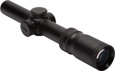Sightmark SM13038CR1 Citadel Matte Black 1-6x 24mm 30mm Tube Illuminated Red CR1 Reticle