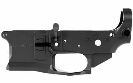 SilencerCo SU4766 SCO15 Lower Receiver Black Anodized Finish 7075-T6 Aluminum Material for AR-15