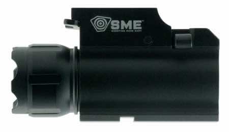 SME SMEWL Rail Mounted Pistol Weapon Light Black 250 Lumens White Cree LED