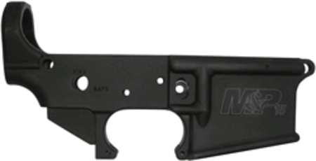 Smith & Wesson 812000 Stripped Lower Receiver 223 Rem, 5.56x45mm NATO 7075-T6 Aluminum Black for S&W M&P15