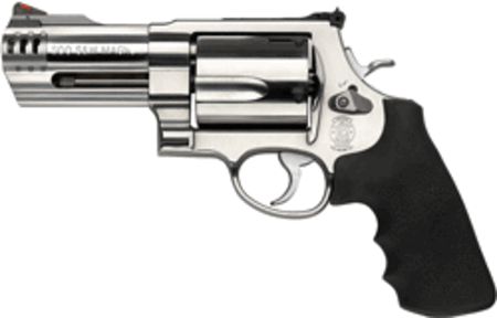 Smith & Wesson 163504 Model 500 X-Frame 500 S&W Mag Stainless Steel 4