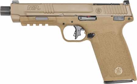 S&W M&P 5.7 14004 5.7X28 OR 5 (2)22R FDE