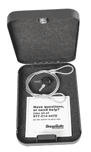 SnapSafe 75220 Lock Box 2XL Key Entry Black Steel 11.50