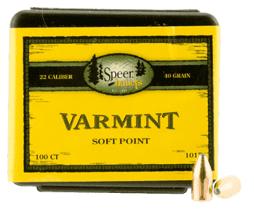 Speer 4007 Handgun 38Cal 110gr Jacketed Hollow Point 100 Per Box/5 Case