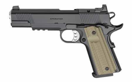 Springfield Armory 1911 OPERATOR AOS 9MM LUGER 5'' BBL (2)9RD MAGS BLACK