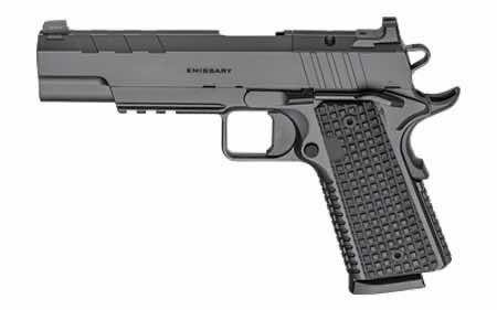 Springfield Armory 1911 EMISSARY AOS 45 ACP 5'' BBL (2)8RD MAGS BLACK