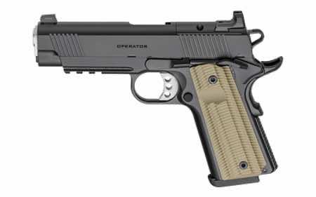 Springfield Armory 1911 OPERATOR AOS 9MM LUGER 4.25'' BBL (2)9RD MAGS BLACK