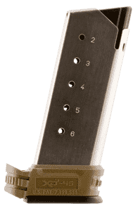 Springfield Armory XDS5001FDE Backstrap Sleeve 45 ACP Fits Springfield XDS Flat Dark Earth Polymer