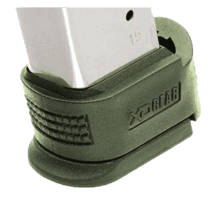 Springfield Armory XD5006 Mag Sleeve made of Polymer with OD Green Finish & 1 Piece Design for 45 ACP Springfield XD Magazine