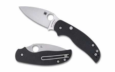 Spyderco SPYDERCO SAGE 6 BUTTON CMP LCK BLK