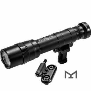 SureFire M640DFBKPRO Dual Fuel Scout Light Pro Black Anodized 1,200/1,500 Lumens White LED
