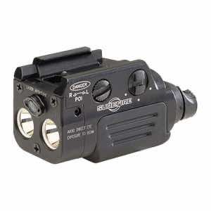 SureFire XR2ARD XR2-A-RD Compact Black Anodized 600 Lumens White LED/Red Laser