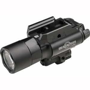 SureFire X400UHAGN X400UH-A-GN Ultra Masterfire Black Anodized 1000 Lumens White LED/Green Laser