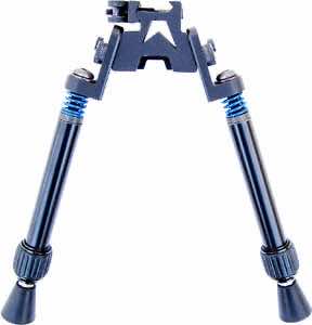 Swagger SWAGBPSFR10 SFR10 Flex to Rigid QD Bipod with Black Finish, Picatinny Attachment & 6-10.50