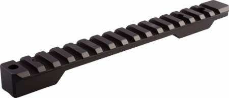 Talley PLM252700 Remington 700 Picatinny Rail Black Anodized Long Action 20 MOA