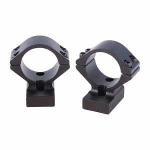 Talley 930336 Marlin Lever Action Scope Mount/Ring Combo Black Anodized 1