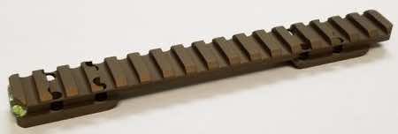 Talley PL0SB735 Browning X-Bolt Smoked Bronze Picatinny Rail Long Action 0 MOA