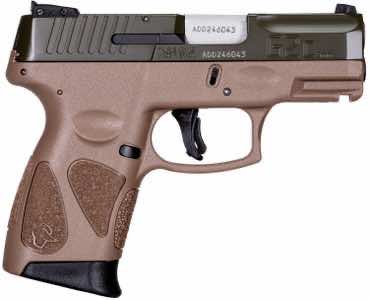 Taurus 1G2C93B12B G2C Compact Frame 9mm Luger 12+1, 3.26