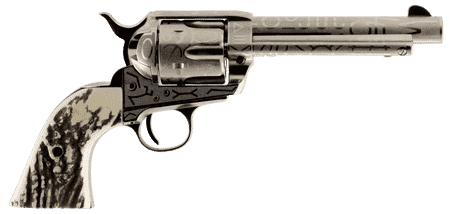 Taylors & Company 200064 1873 Cattle Brand 45 Colt (LC) Caliber with 4.75