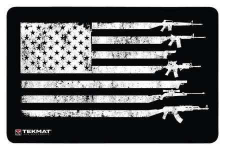 TekMat TEK42GFUSA USA Gun Flag Door Mat 25