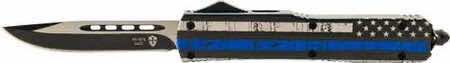Templar Knife MBTB331 Gen II Back The Blue Slim 3.43