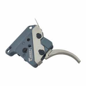 Timney Triggers THEHIT16 Hit Trigger Curved Trigger with 8 oz Draw Weight & Nickel Finish for Remington 700 Right