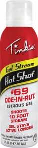 Tinks W6260 #69 Hot Shot Deer Attractant Doe In Estrus Scent Gel 5 oz Gel Stream