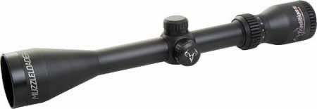 Traditions A1143RIR Muzzleloader Scope 3-9x 40mm Matte Finish Illuminated Range Finding Reticle