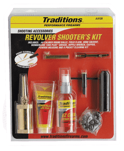 Traditions A5120 Sportsman Kit 44 Cal Revolver Nylon Bristles 1 Kit