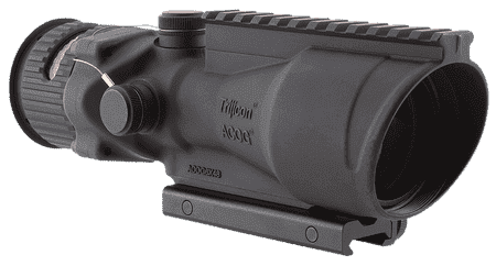 Trijicon 100002 ACOG Black Hardcoat Anodized 6x 48mm Illuminated Red Chevron .308/7.62 Reticle