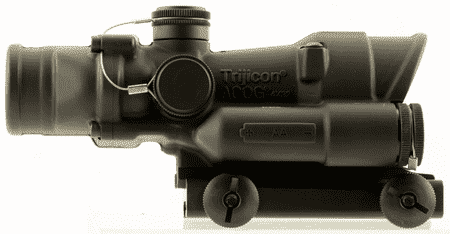 Trijicon 100432 ACOG 4x 32mm Obj 36.80 ft @ 100 yds FOV Matte Black Finish LED Illuminated Green Crosshair 300 Blk
