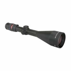 Trijicon 200035 AccuPoint Black Hardcoat Anodized 2.5-10x56mm 30mm Tube Illuminated Red Triangle Post Reticle