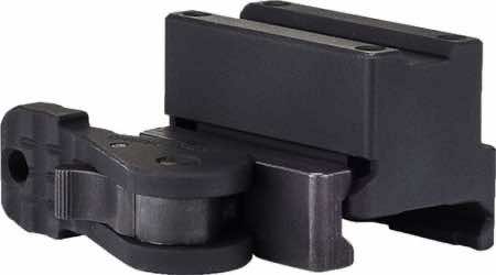 Trijicon AC32083 MRO w/Lever Quick Release Matte Black Aluminum Full Co-Witness Picatinny Rail Mount