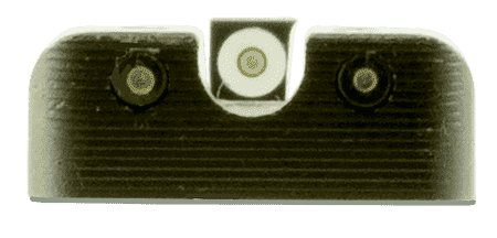 TruGlo TG231H1W Tritium Pro Black | Green Tritium White Outline Front Sight Green Tritium Rear Sight