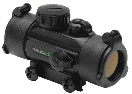 TruGlo TG-8030DB Dual Color Matte Black 1x 30mm 30mm Tube 5 MOA Dual (Red/Green) Illuminated Dot Reticle
