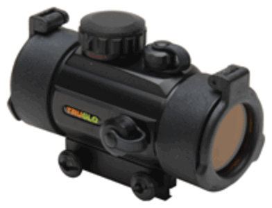 TruGlo TGTG8040B Traditional Anodized Matte Black 1x40mm 5 MOA Red Dot Reticle