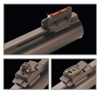 Truglo TG960 Tru-Point Extreme Deer/Turkey Universal Shotgun Red Fiber Optic Green Fiber Optic Black