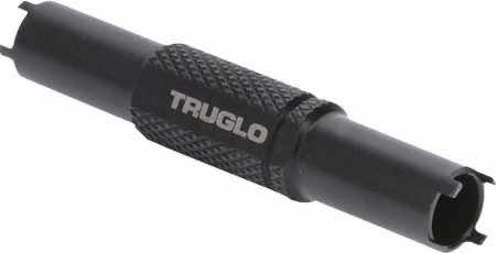 TruGlo TGTG971B Front Sight Tool made of Steel with Black Finish & 5 Prong Design for AR-15, M16