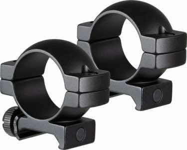 TruGlo TGTG8960B1 Lightweight Scope Rings Matte Black 1