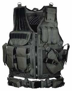 UTG PVCV547BT Tactical Vest OSFA Black Polyester