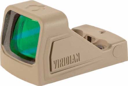 Viridian 9810142 RFX11 Flat Dark Earth 1 x 16 mm x 22 mm 3 MOA Green Dot