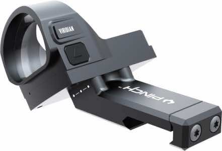 Viridian 9820034 PINCH Adjustable 35 Degree Offset Mount with RMR Adapter Black Anodized