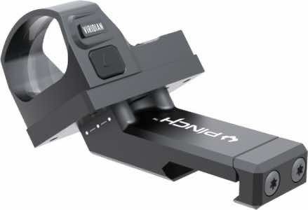 Viridian 9820036 PINCH Adjustable 35 Degree Offset Mount with Shield RMSc Adapter Black Anodized