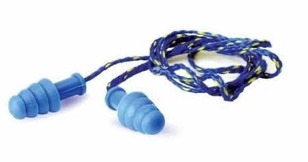 Walker's GWPTPRCORDBL Corded Foam Ear Plugs 27 dB In The Ear Blue Adult