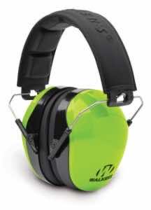 Walker's GWPDCPMHVG Advanced Protection Passive Muff 26 dB Over the Head Lime Green/Black Polymer